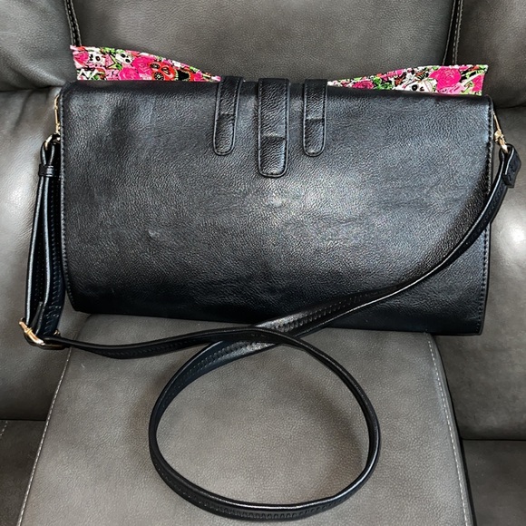 Shoedazzle skeleton/roses detail handbag - Picture 9 of 9